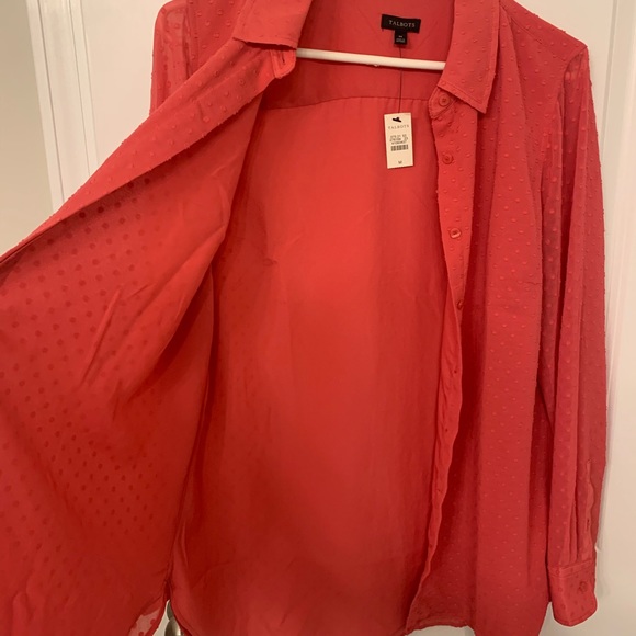 NWT Talbots Button-Down - Picture 4 of 5